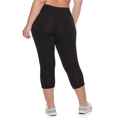 Plus Size Tek Gear High-Waisted Capri Leggings