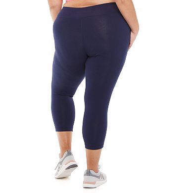 Plus Size Tek Gear High-Waisted Capri Leggings