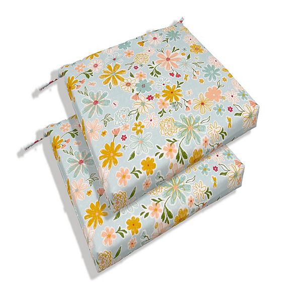 Sonoma Goods For Life® Outdoor/Indoor Seat Cushion 2-pc. Set
