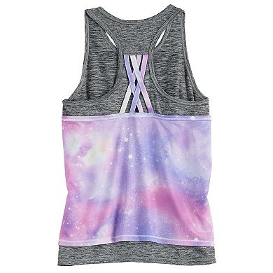 Girls 4-20 SO® Double Layer Tank