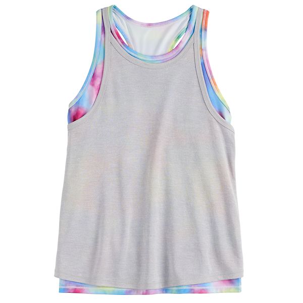 Girls 4-20 SO® Double Layer Tank