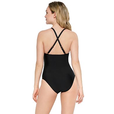 Women's Apt. 9® Mesh Panel One-Piece Swimsuit