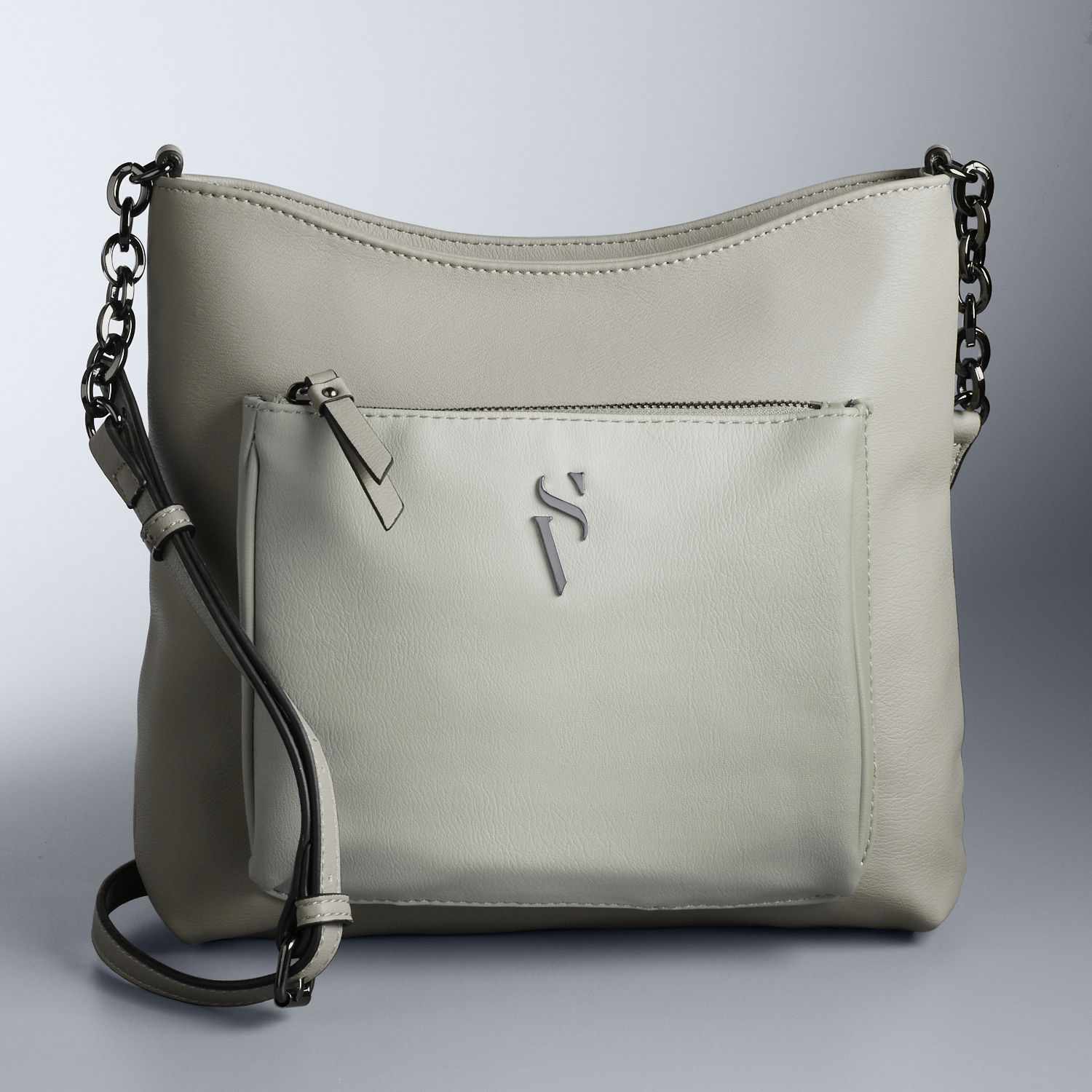 simply vera vera wang signature envelope crossbody bag