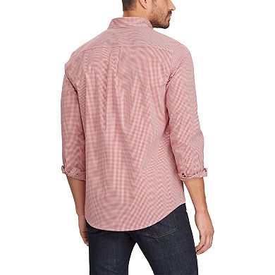 Big & Tall Chaps Classic-Fit Stretch Easy-Care Button-Down Shirt