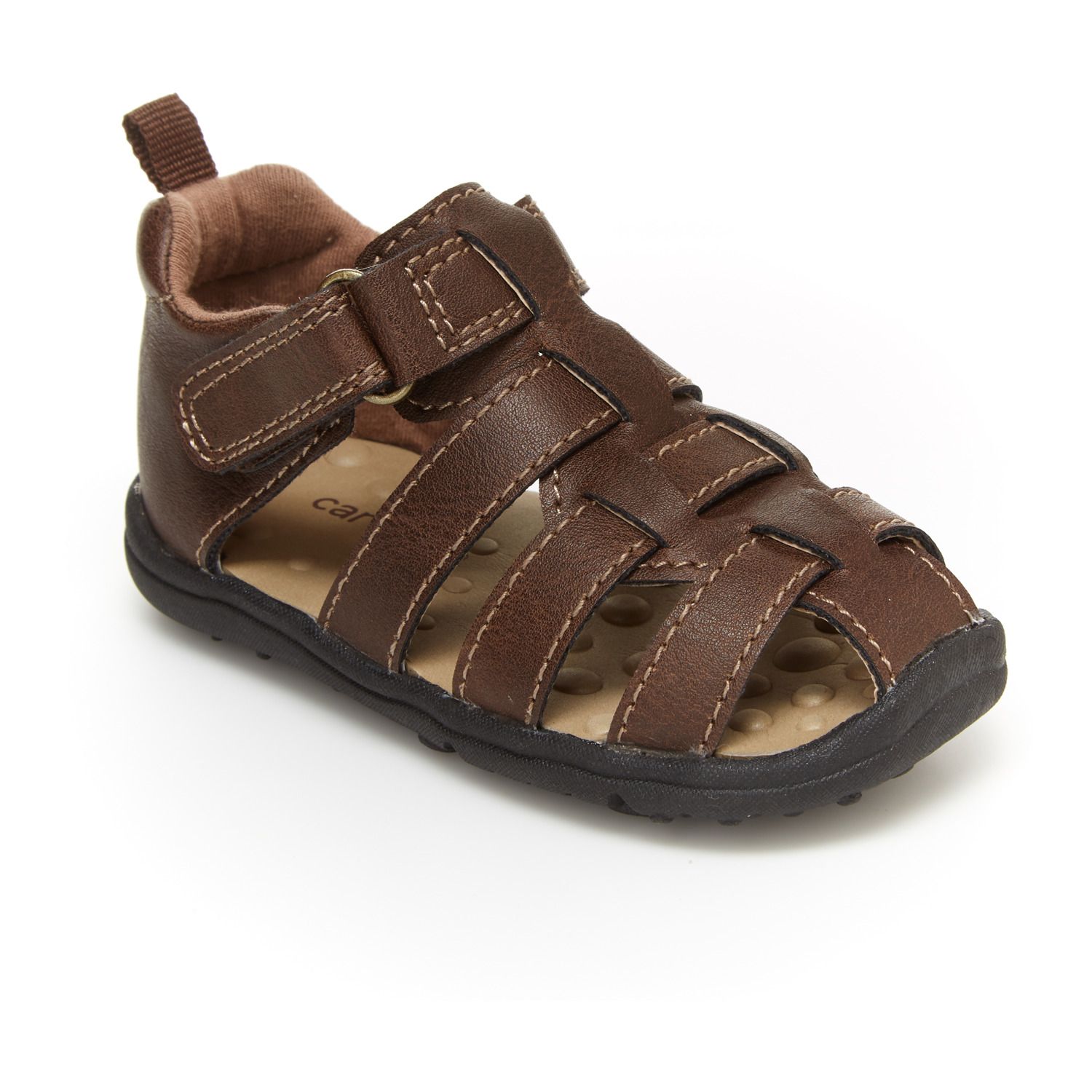 infant brown sandals