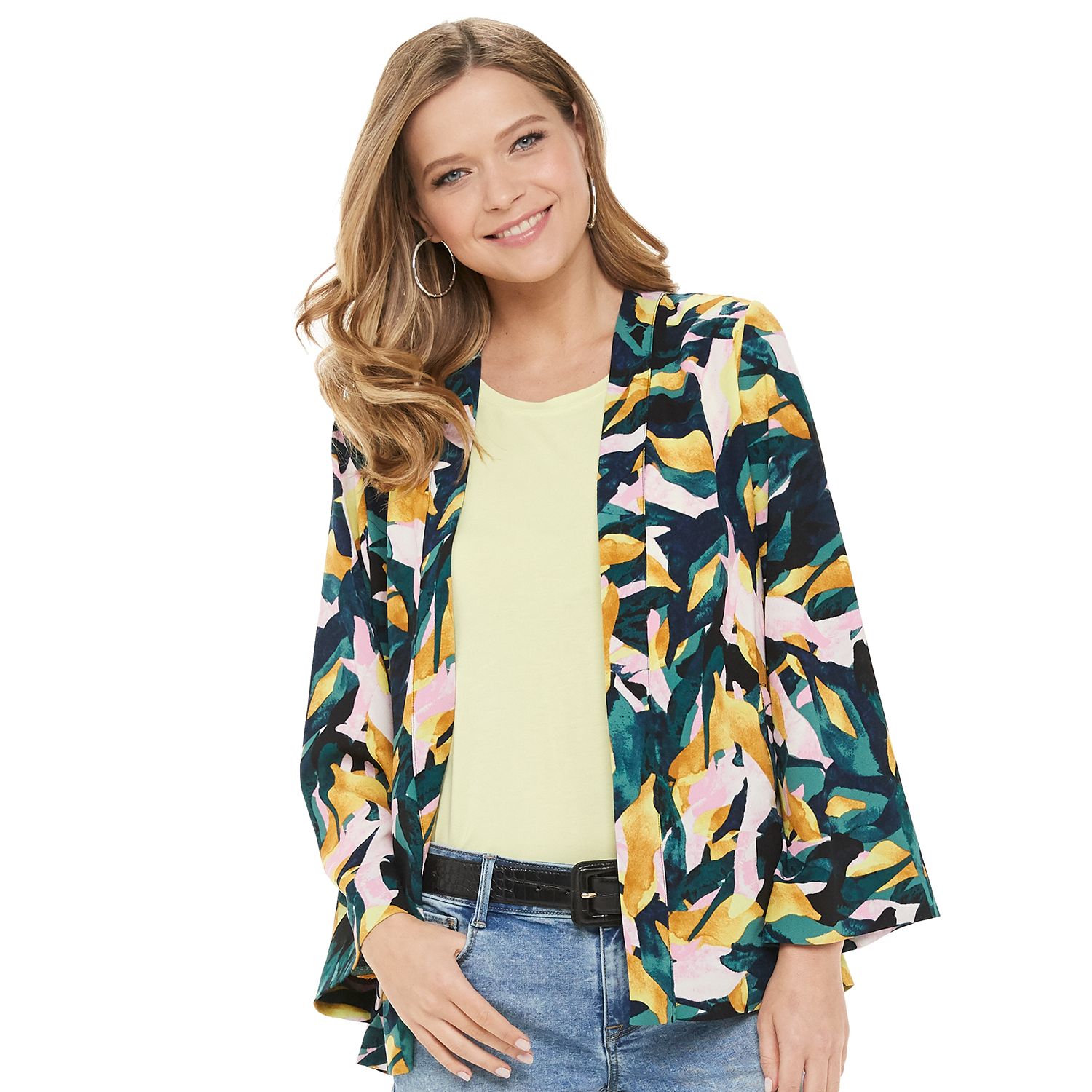 women's short kimono jacket