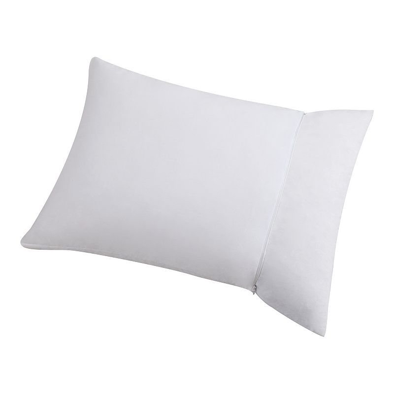 Fresh Ideas 6-Pack Cotton Pillow Protectors, White, Standard
