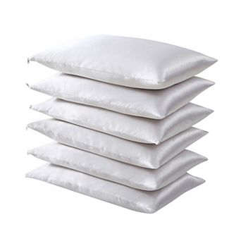 Fresh Ideas Satin Hair Keeper 6-Pack Pillow Protector Set