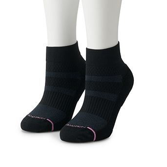 Women's Dr. Motion Everyday Compression Quarter Socks