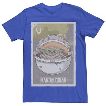 Men's Star Wars The Mandalorian The Child aka Baby Yoda Poster Tee