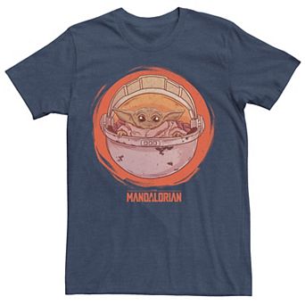 Men's Star Wars The Mandalorian The Child Circle Tee