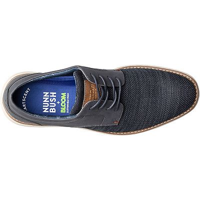 Nunn Bush Shoes Mens Size 8 Navy Blue New Haven Lace Up Oxford *NWT* Nunn Bush Navy Blue Lace Up Cap Toe Comfort Gel Oxford Shoes  main image 4