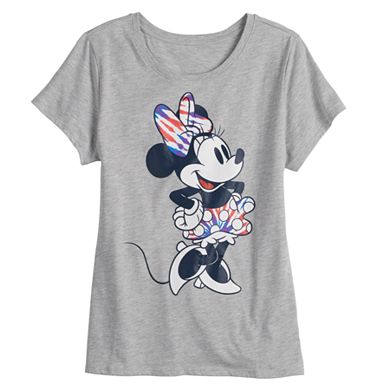 Disney's Minnie Mouse Women's Americana Graphic Tee by Family Fun
