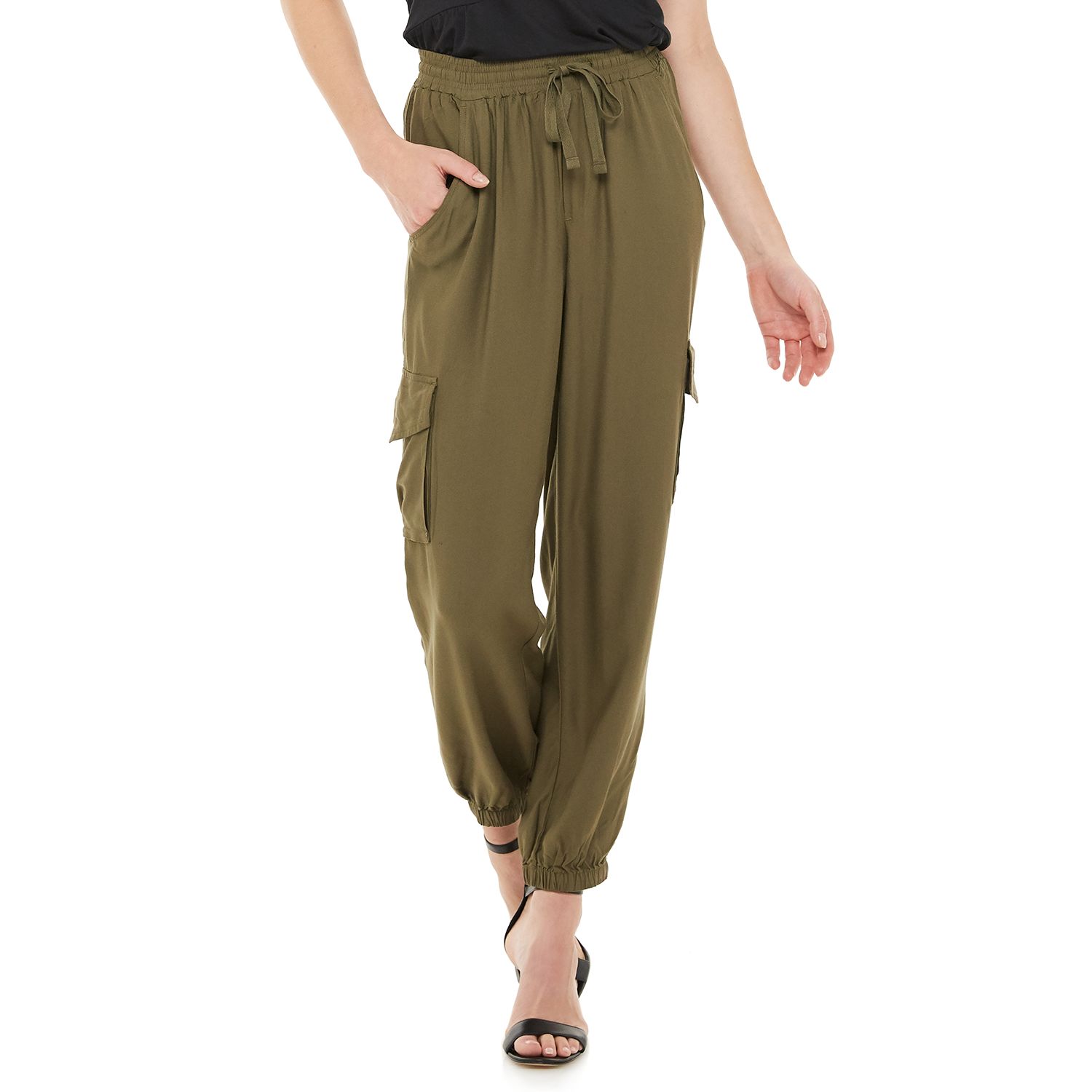 womens cargo pants kohl's