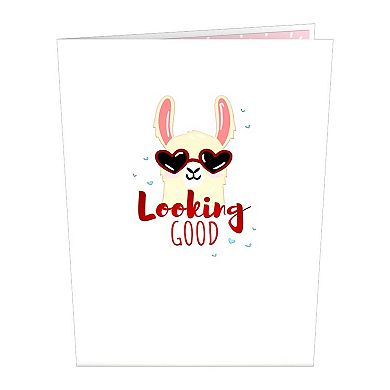 Lovepop "Looking Good Llama" Greeting Card