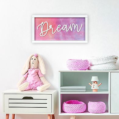 New View Gifts & Accessories "Dream" Rev Box Wall Art