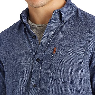 Men's Chaps Classic-Fit Performance Flannel Button-Down Shirt