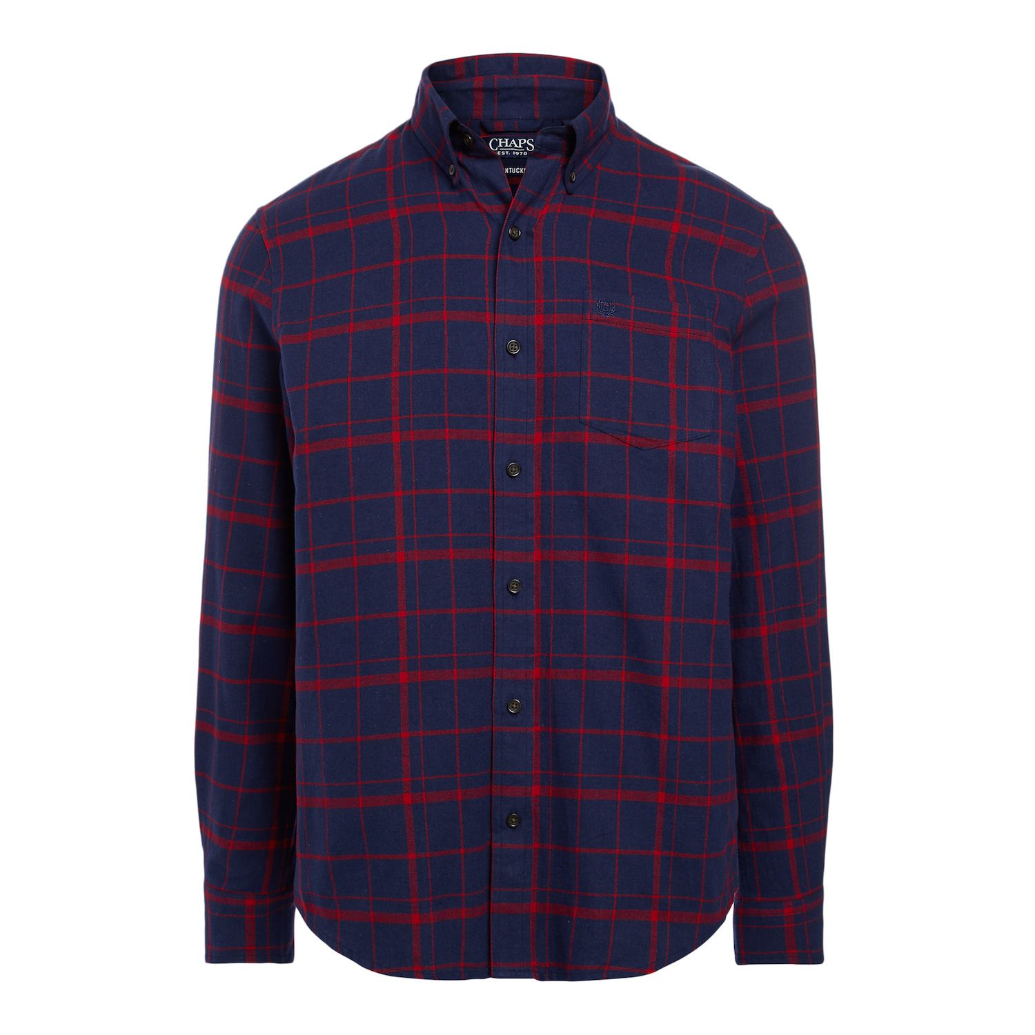 red button down shirt mens