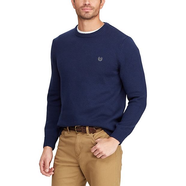 Men s Chaps Classic Fit Crewneck Sweater