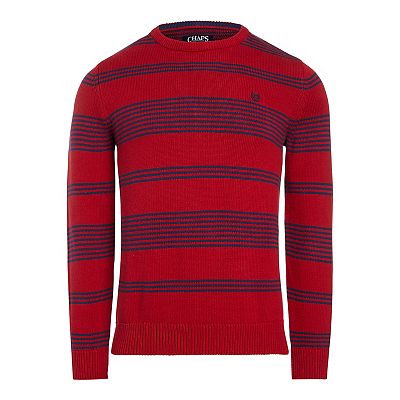 Men s Chaps Classic Fit Crewneck Sweater