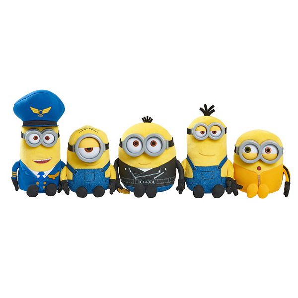 Just Play Minions The Rise Of Gru Plush Characters Set Toys