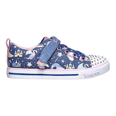 Skechers Twinkle Toes Sparkle Lite Princessland Girls' Light Up Shoes
