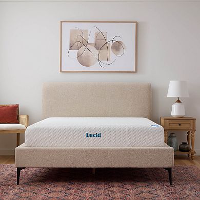 Lucid Dream Collection 10-in. Plush Gel Memory Foam Mattress