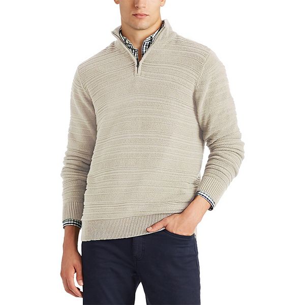 men's quarter zip sweater