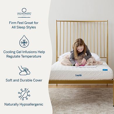 Lucid Dream 6-in. Memory Foam Mattress