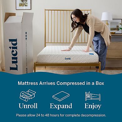 Lucid Dream 6-in. Memory Foam Mattress