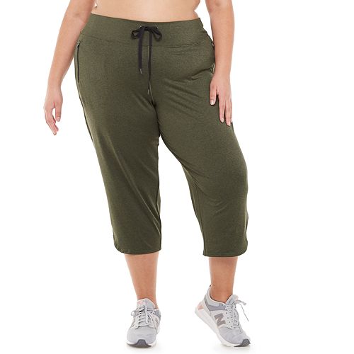 Plus Size Tek Gear® Weekend Straight Leg Capri Pants