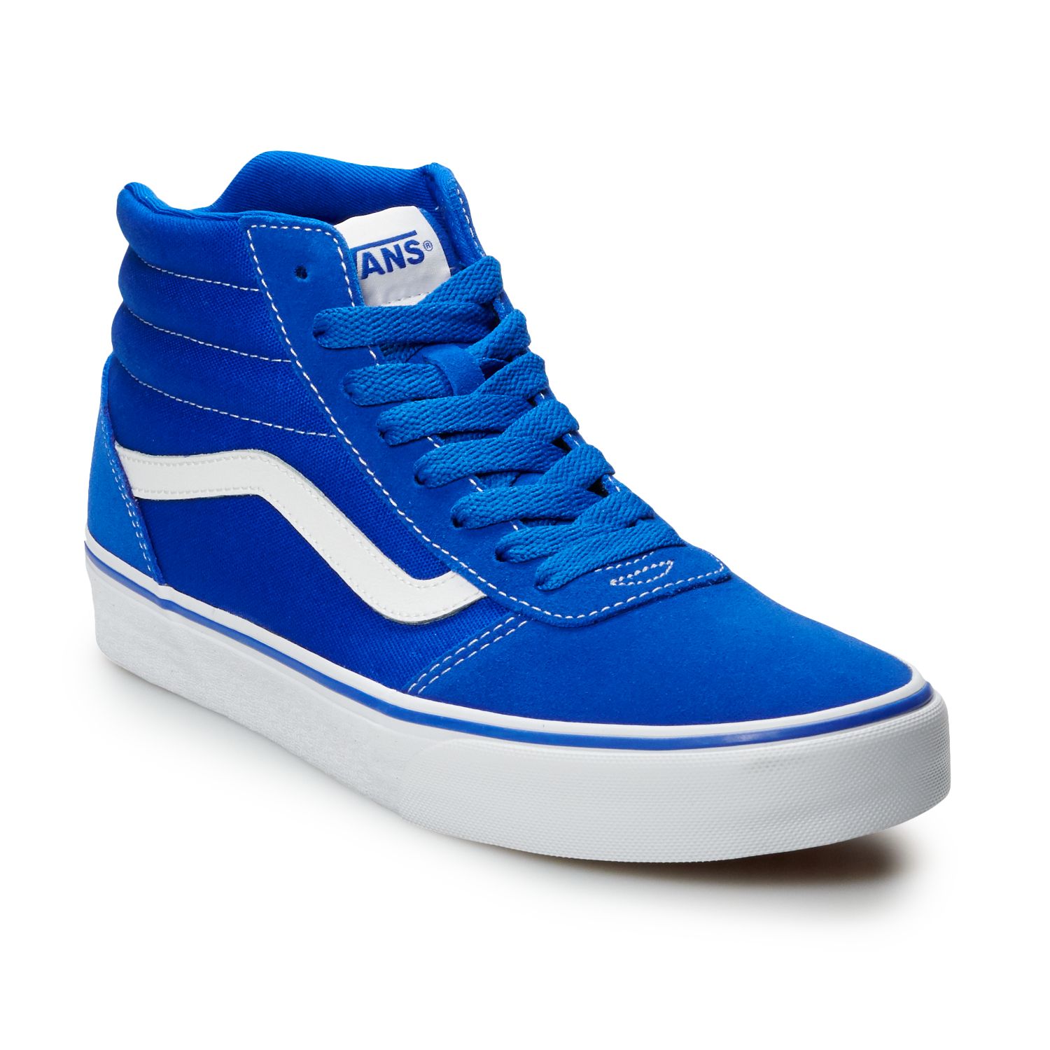 vans ward hi men's suede skate shoes