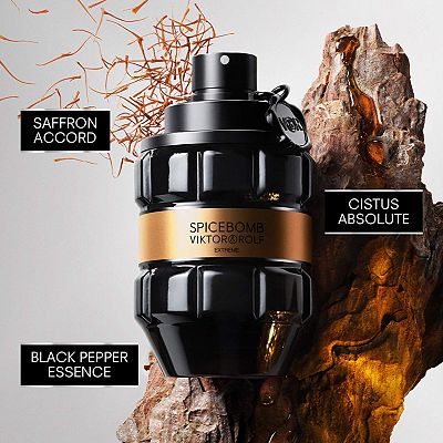 spicebomb extreme vs tobacco vanille Spicebomb Extreme by Viktor & Rolf Men Eau de Parfum Spray 1.7 oz