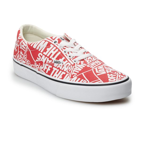 Red hot sale vans kohls