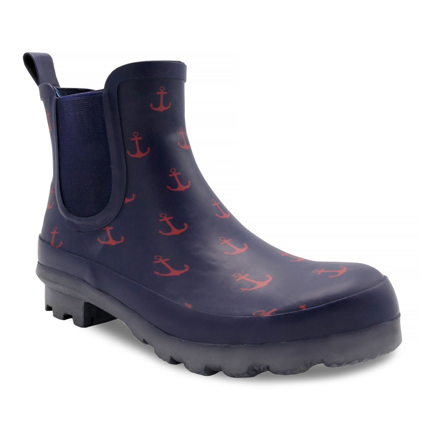 london fog piccadilly women's chelsea waterproof rain boots