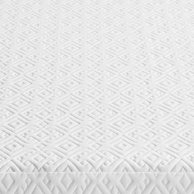 Lucid Dream Collection 8-in. Gel Memory Foam Mattress with Platform Bed Frame Twin XL
