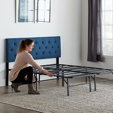 Lucid Dream Collection 10-in. Plush Memory Foam Mattress with Platform Bed Frame Twin XL