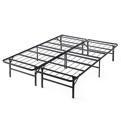 Lucid Dream Collection 10-in. Plush Memory Foam Mattress with Platform Bed Frame Twin XL