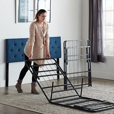 Lucid Dream Collection 10-in. Firm Memory Foam Mattress with Platform Bed Frame Twin XL