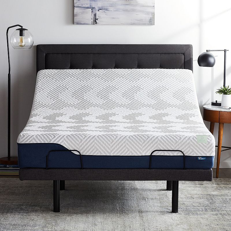 Lucid Dream Collection 12-in. Gel and Aloe Vera Hybrid Mattress with Elevat