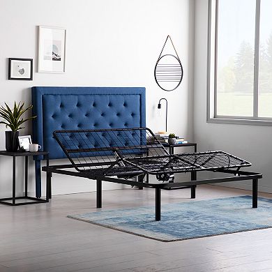 Lucid Dream Collection 10-in. Firm Memory Foam Mattress with Essential Adjustable Bed Base