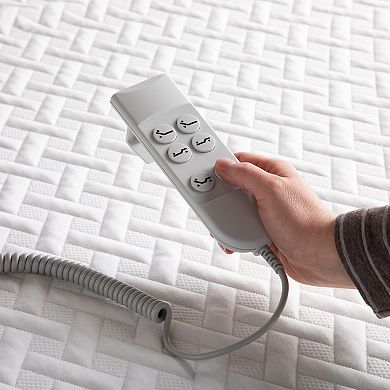Lucid Dream Collection 10-in. Firm Memory Foam Mattress with Essential Adjustable Bed Base