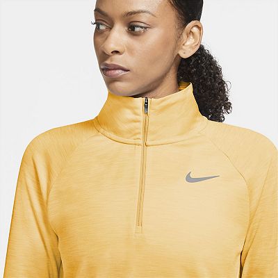 Half zip running top best sale