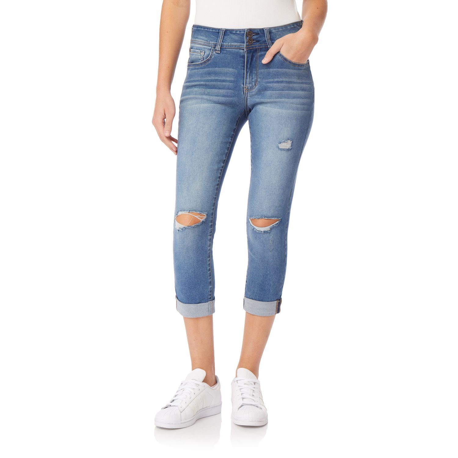 kohls cropped jeans