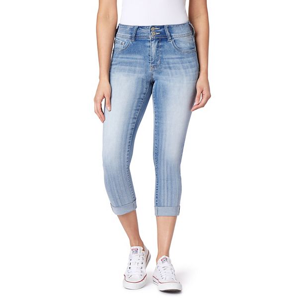 WallFlower Women's Ultra Skinny Mid-Rise Insta Soft Juniors Jeans