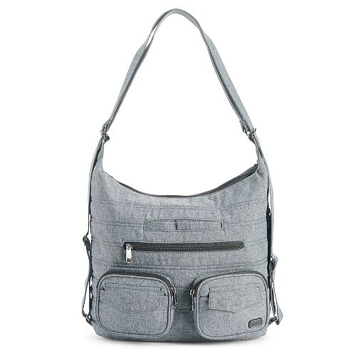 Lug Zipliner RFIDBlocking Convertible Crossbody Bag
