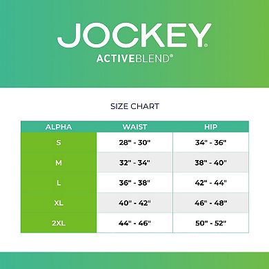 Men's Jockey® ActiveBlend® 4-Pack Boxer Briefs
