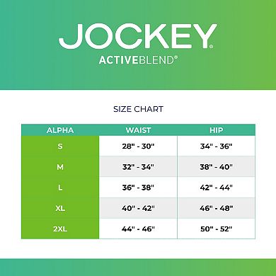 Men's Jockey® ActiveBlend® 4-Pack Boxer Briefs 