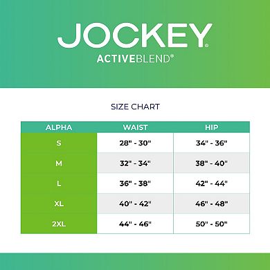 Men's Jockey® ActiveBlend® 4-Pack Boxer Briefs