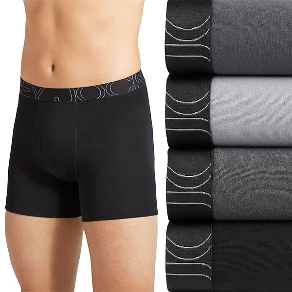 Men's Jockey® ActiveBlend® 4Pack Boxer Briefs